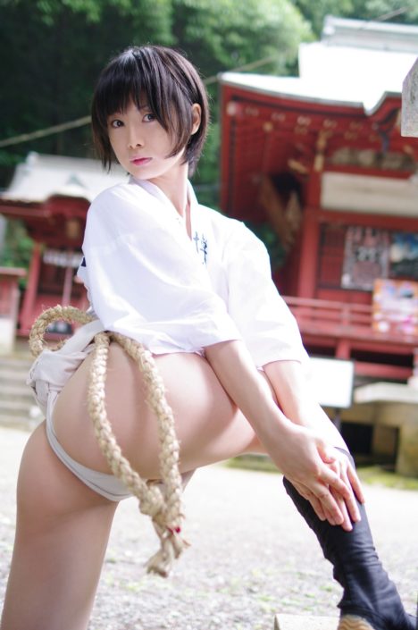 Ushijima-sexy-fundoshi-cosplay-jinja-15