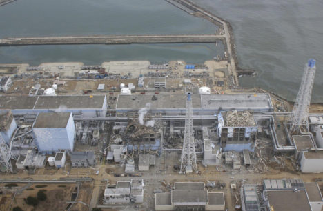 Fukushima Dai-ichi nuclear power plant in Japan