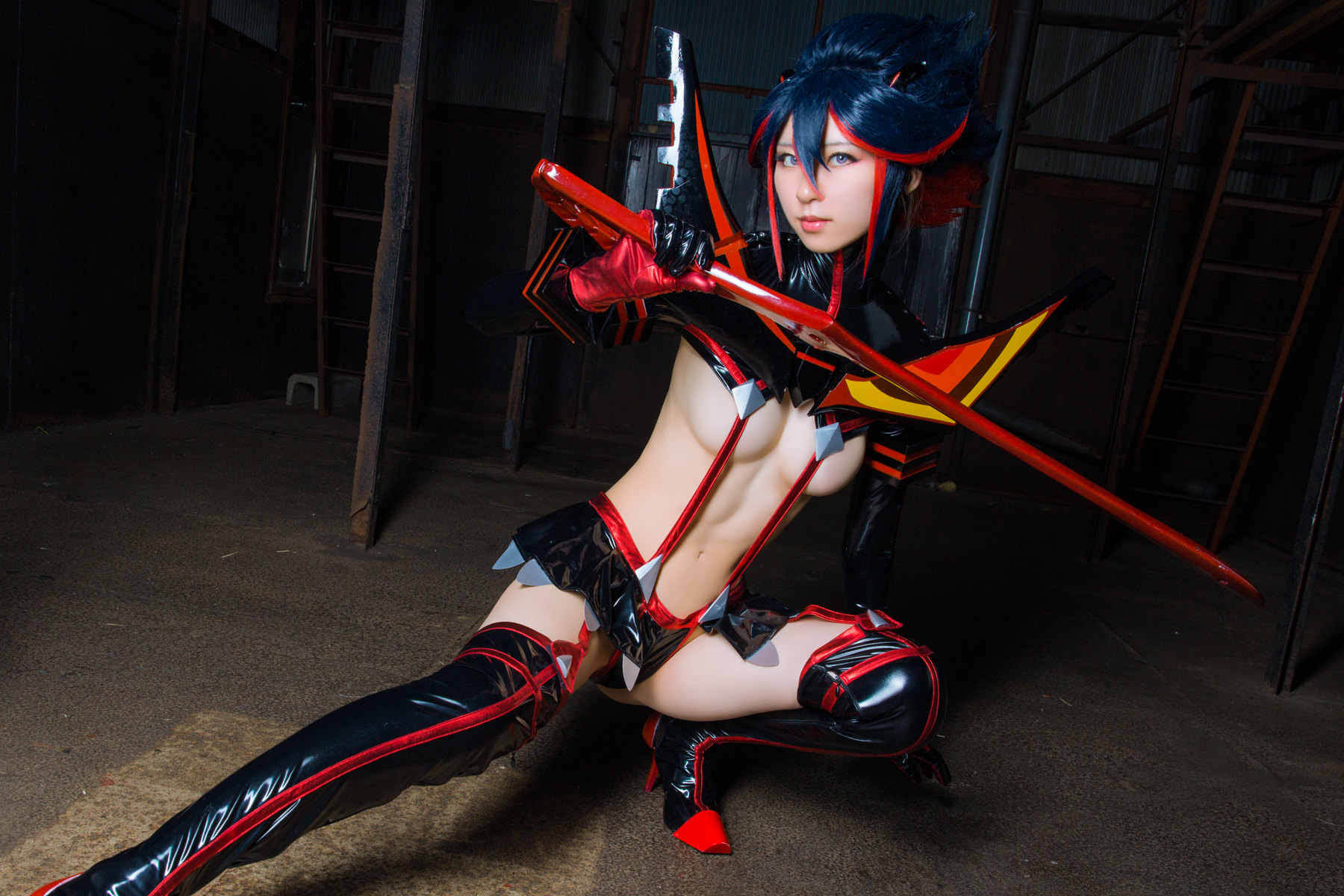 Scantily Clad Kill la Kill Cosplay by Mikehouse Dead Sexy.