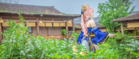 FateExtra-Outdoors-Busty-Caster-Cosplay-6