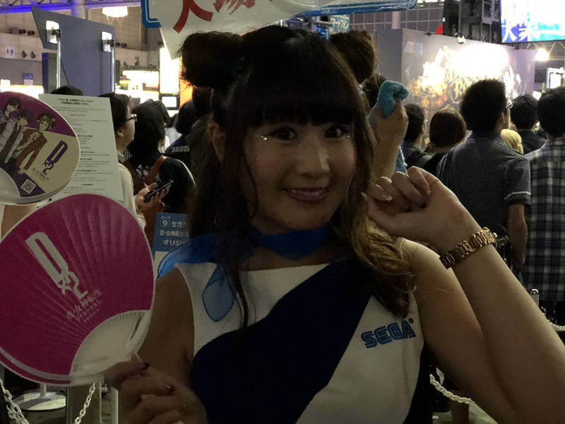 Tokyo Game Show 2017 Booth Babes Fabulously Flaunt Sankaku Complex