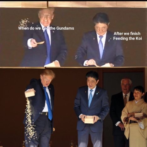 ShinzoAbe-DonaldTrump-Feeding-Fish-Memes-2