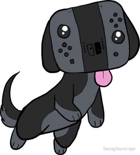 Nintendo-Switch-Controller-Dog-Art-Tributes-2