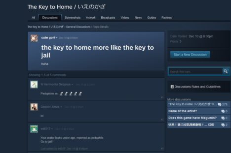 Steam-TheKeytoHome-Internet-Autist-Slanderings-1