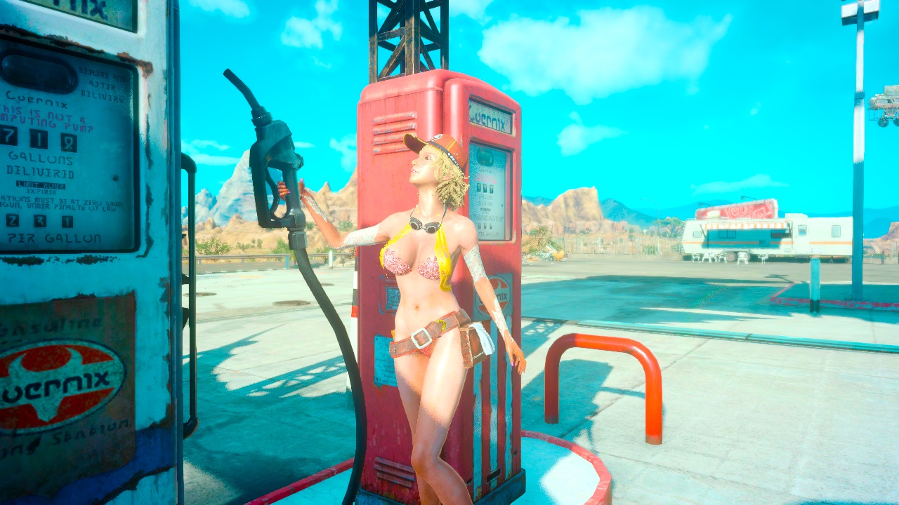 Final Fantasy XV Cindy Nude Mod At Last Conceived.