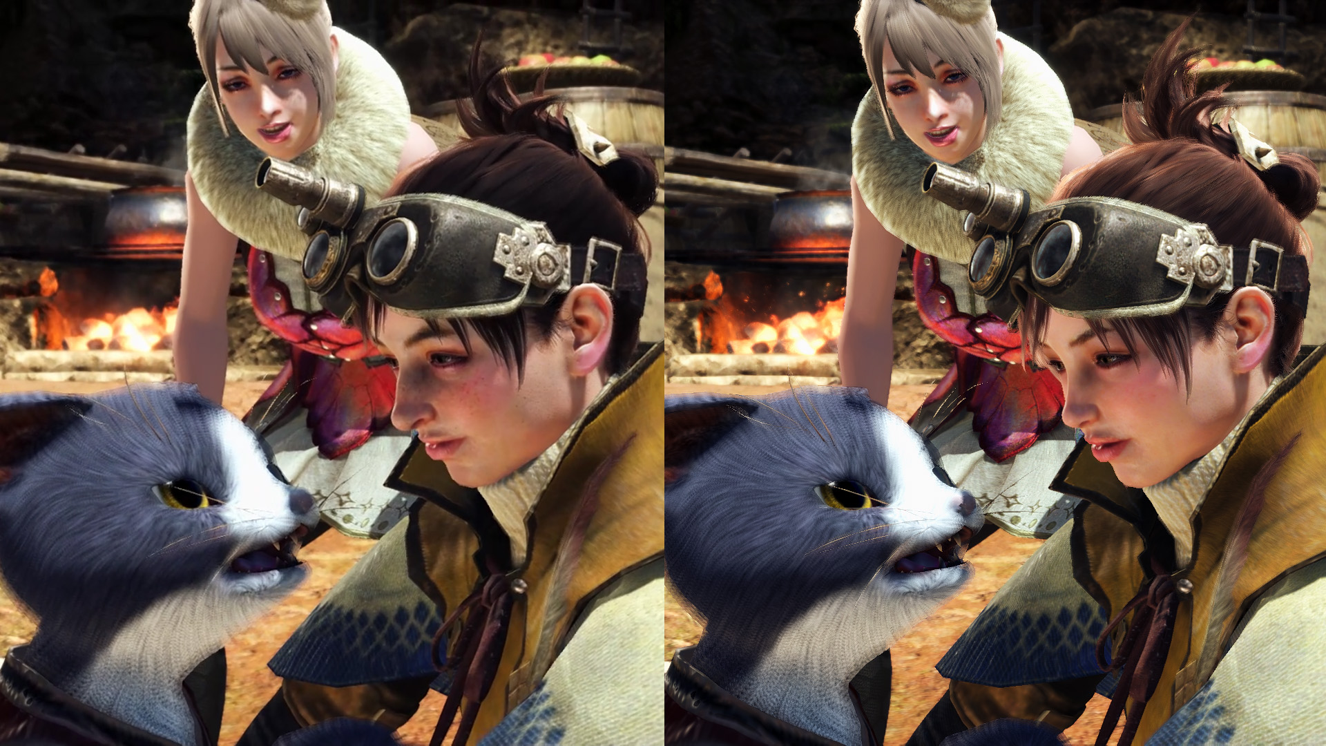 Monster Hunter: World’s Handler Modded To Be Hideously Cute Rather Than Hid...