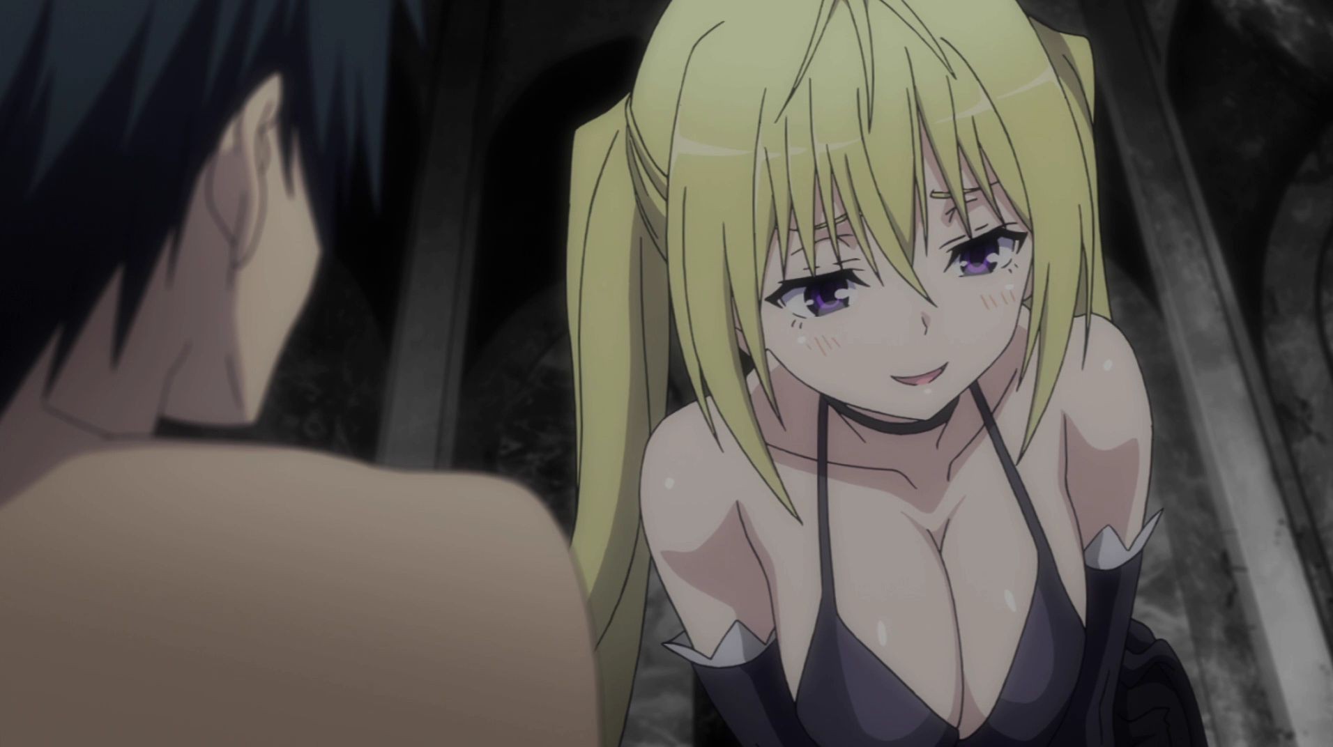 Both Fighting & Nudity Overflowing from the Trinity Seven Movie.