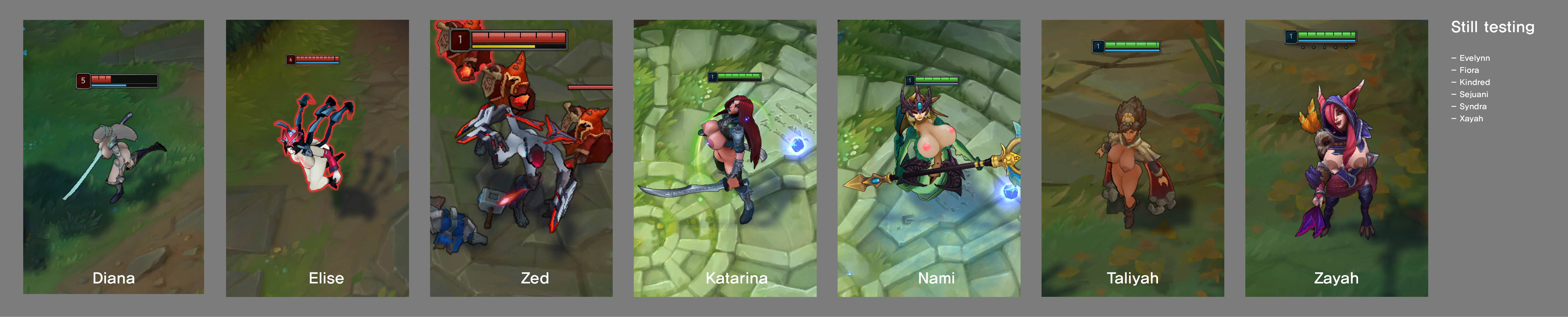 League of Legends Beauties Bare All by Way of Nude Mod.
