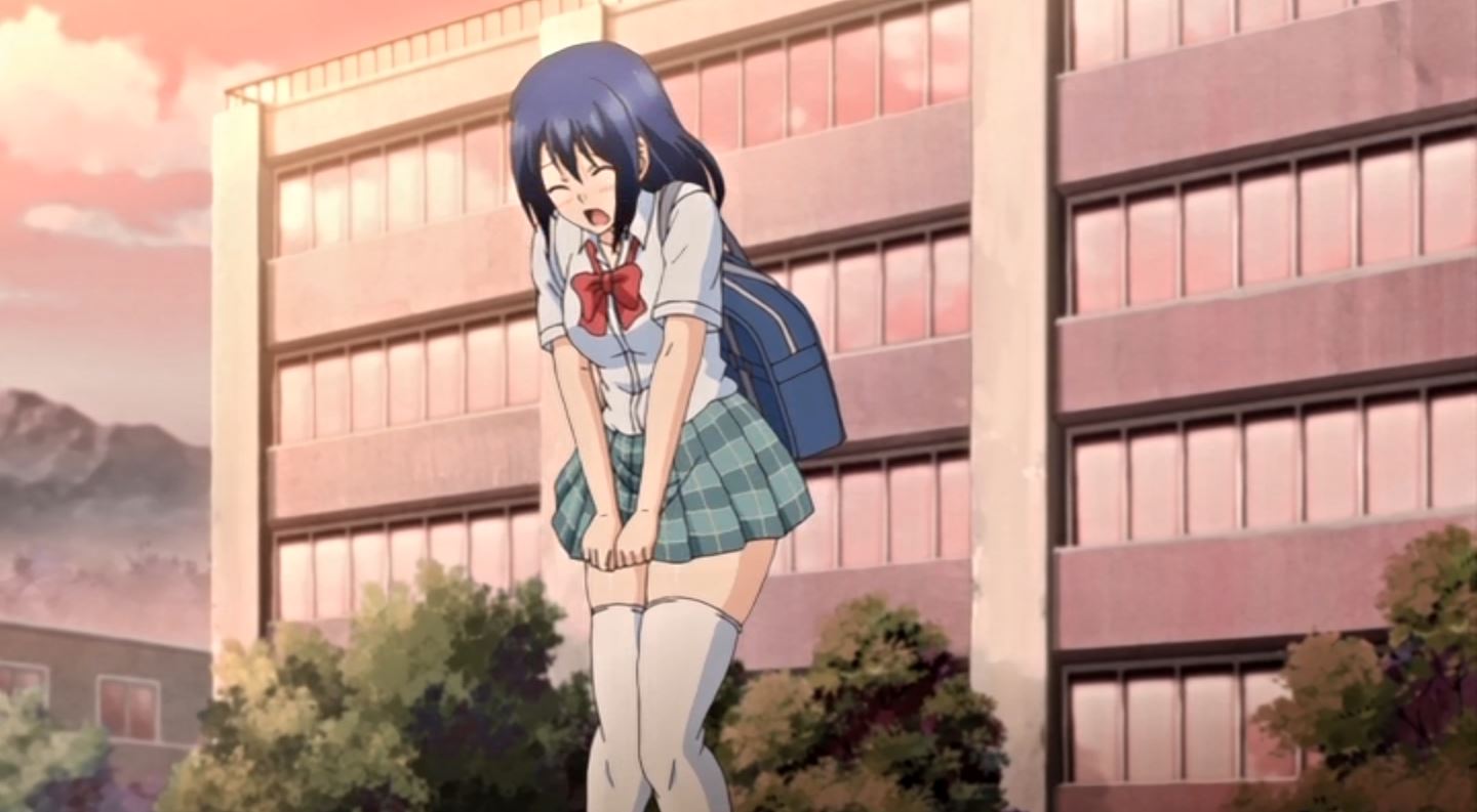 Nozoki Kanojo Stalks a Cute Schoolgirl.