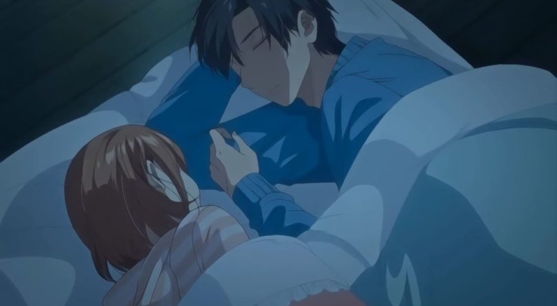 Ero Anime Kiss Hug Offering Two Kinds Of “male Aid” Sankaku Complex 
