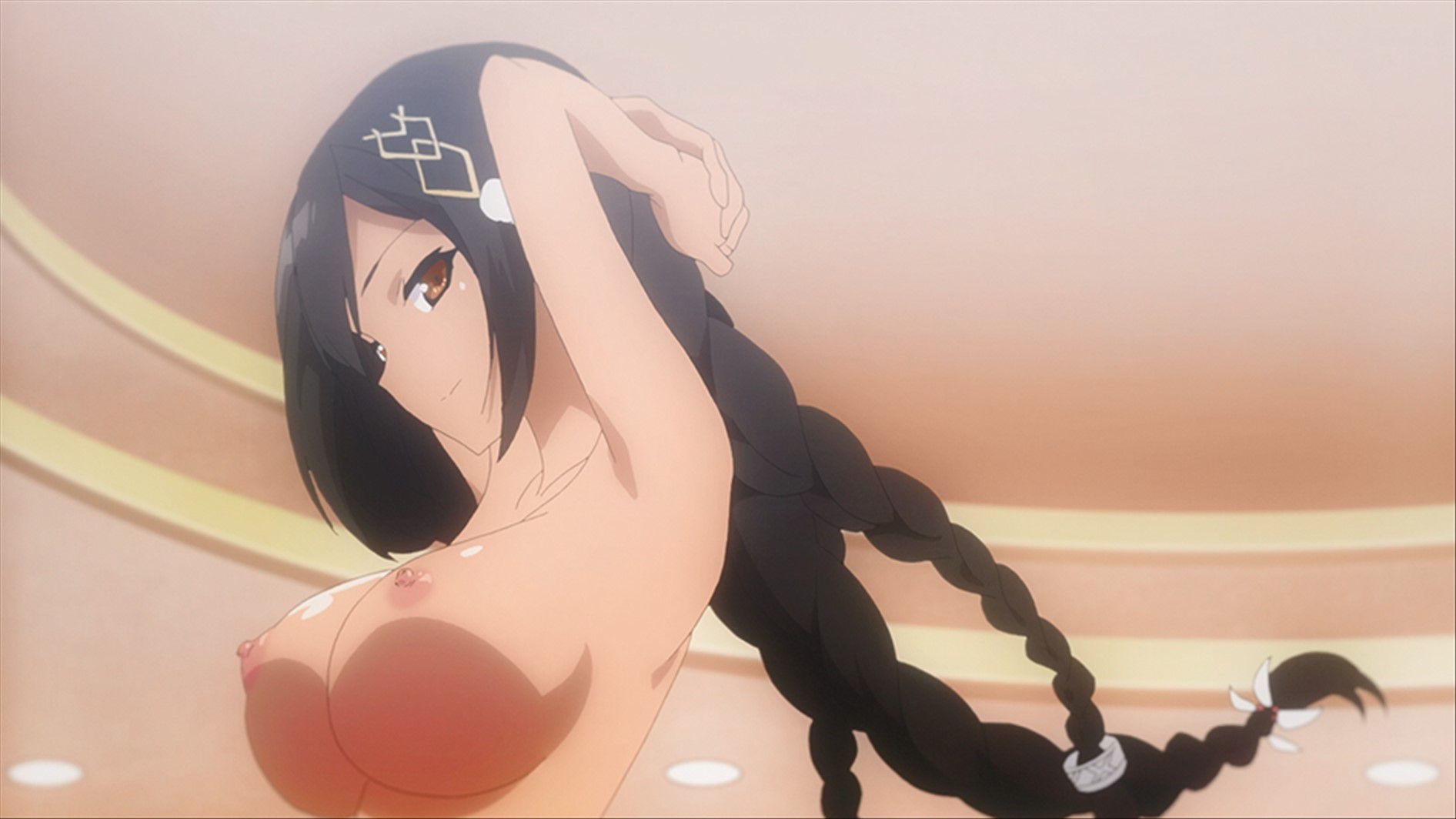 Anime nipple scene