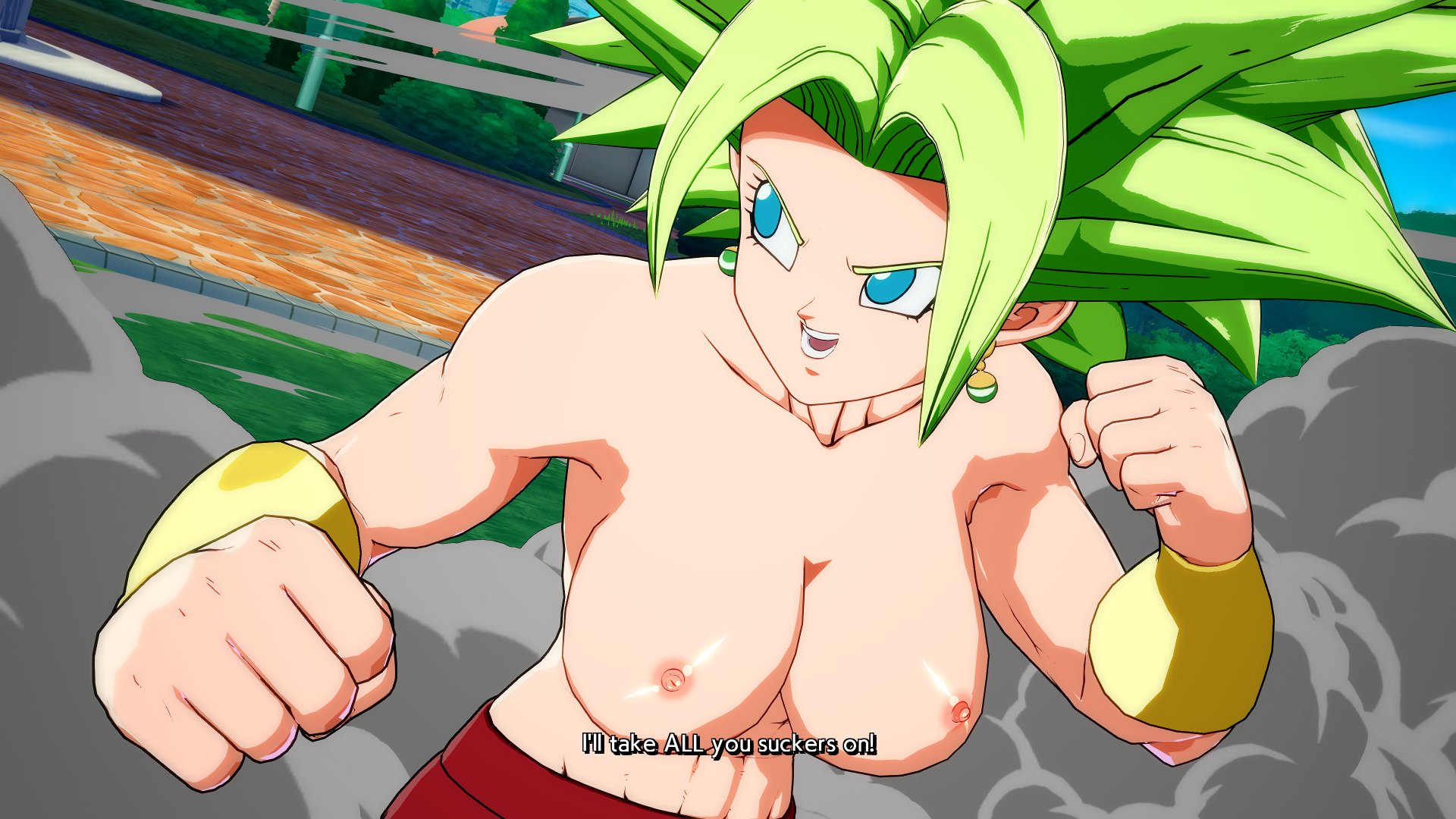 Dragon Ball FighterZ has been upgraded in the form of an erotic nude mod as...