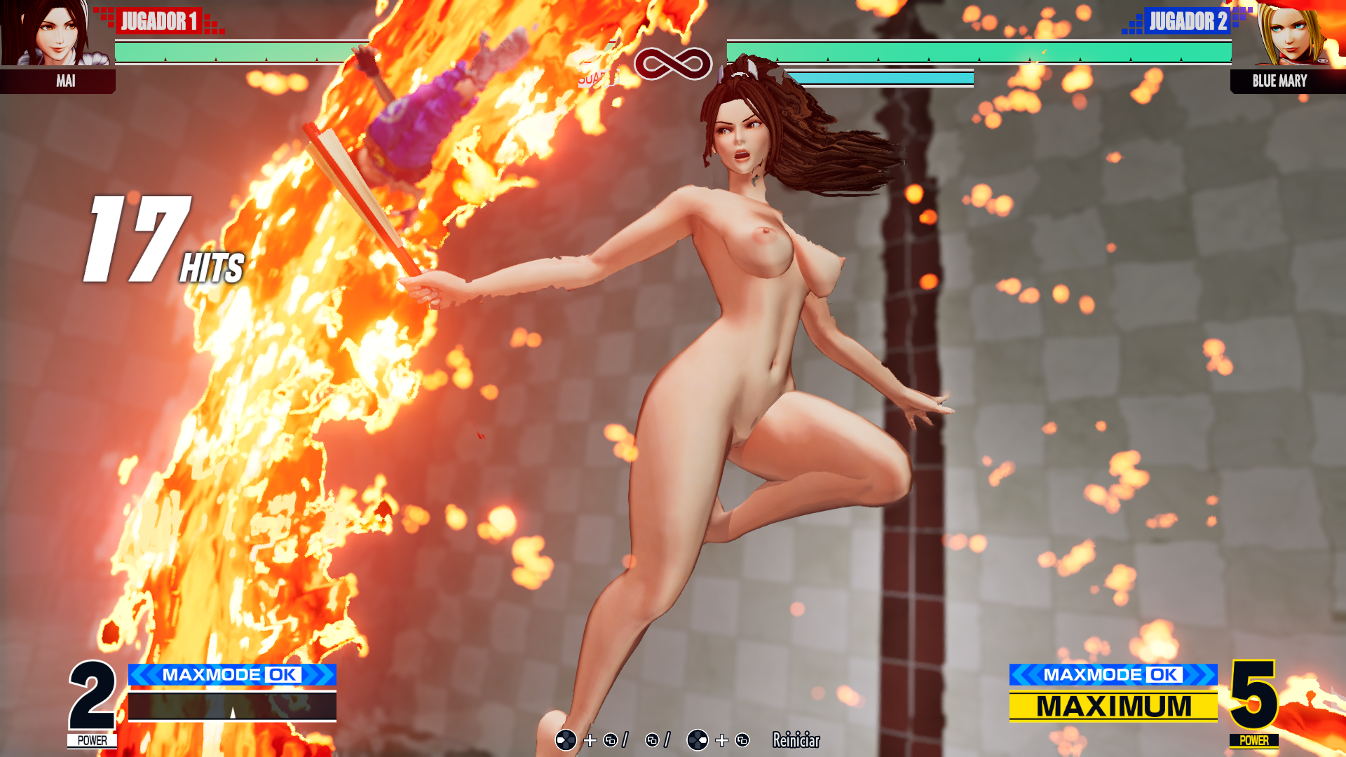 King of Fighters XV Nude Mods Undressing All the Toned Godde