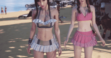 Tifa's Breasts Looking Larger in Final Fantasy VII Rebirth Beach Scene